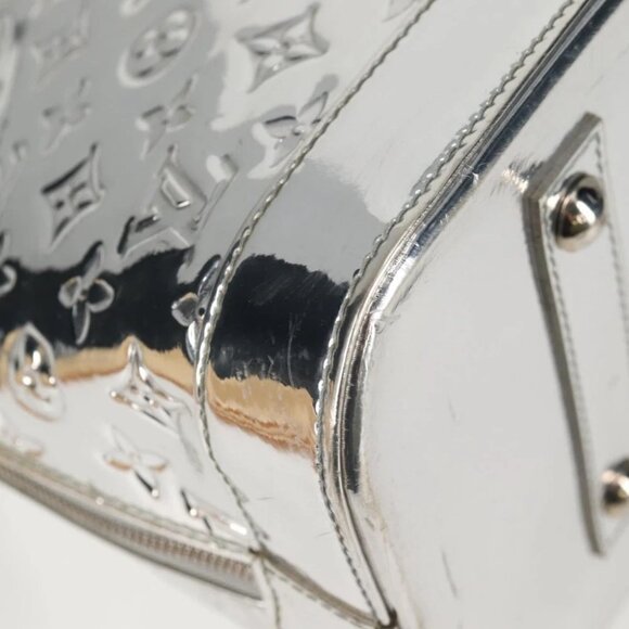 LOUIS VUITTON Monogram Miroir Alma GM Bag Silver Argent M95273 LV Auth 125593AV - Picture 12 of 15
